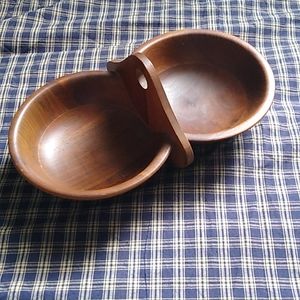 Vintage wooden bowl